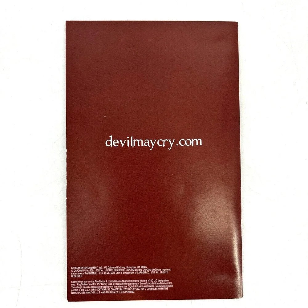 Devil May Cry - Sony PlayStation 2, Complete w/ Manual‎